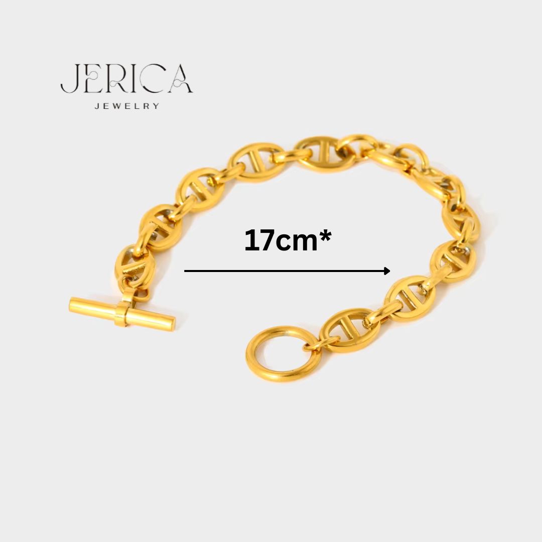 Harper Bold Buckle Bracelet