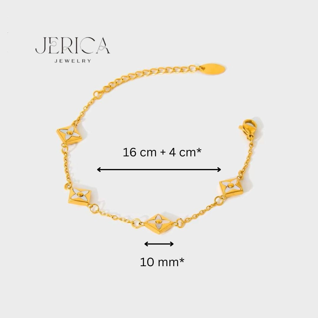 Charlotte Clover Bracelet