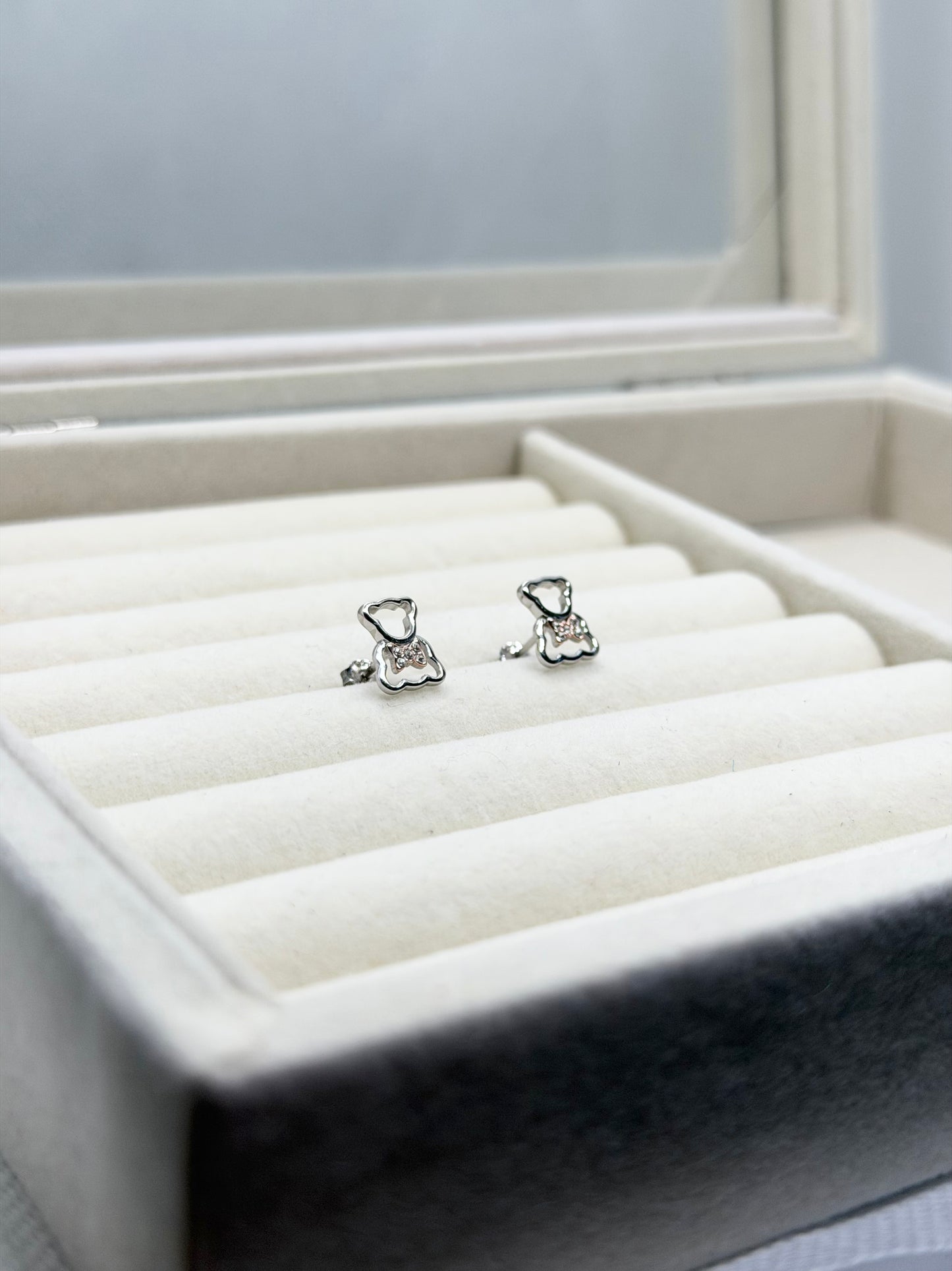 Mr. Bear Stud Earrings