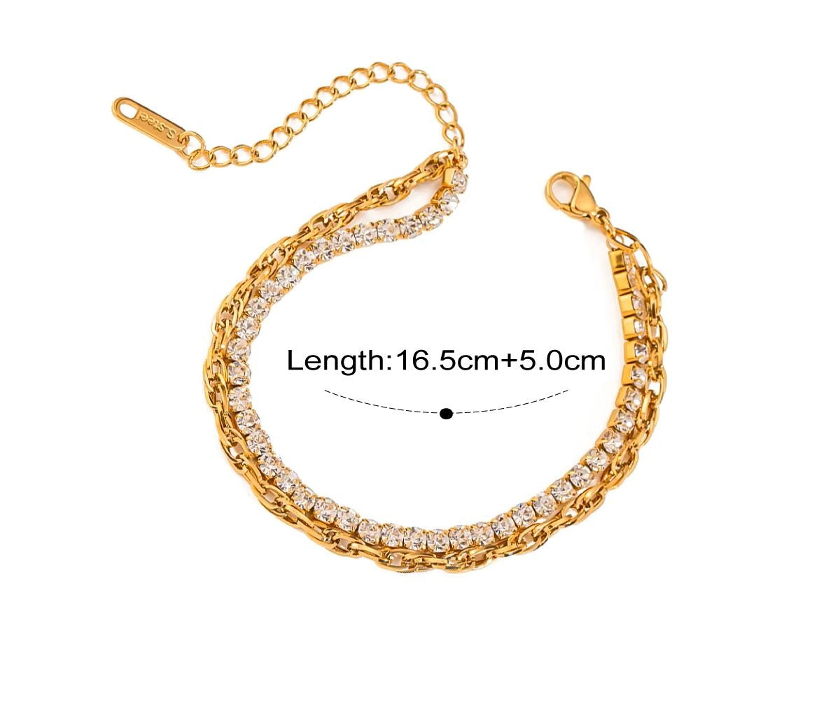 Dazzle Link Bracelet