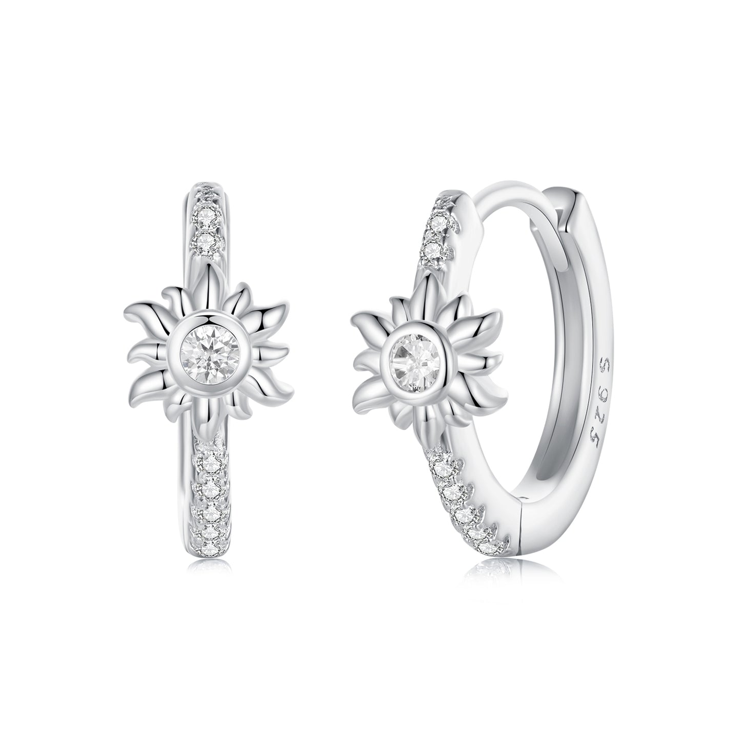 Sun Huggie Earrings