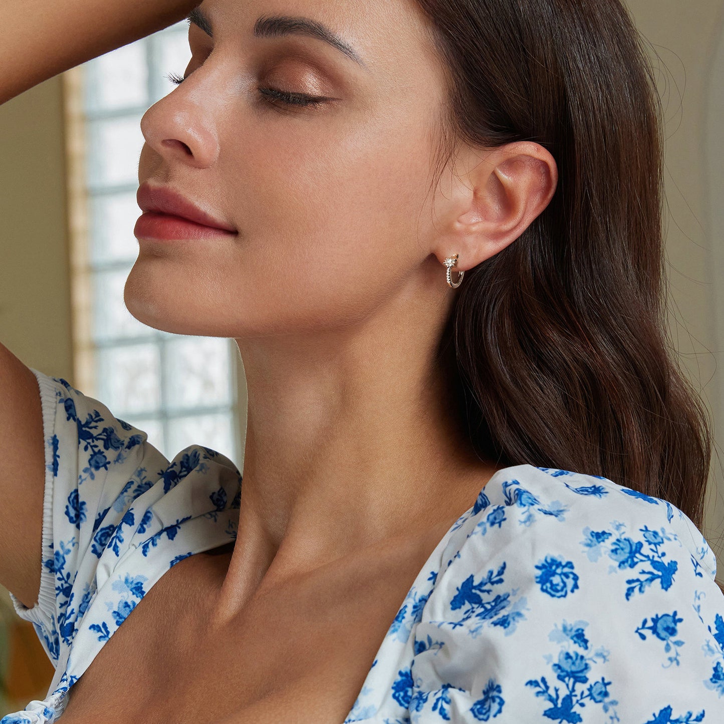 Sun Huggie Earrings