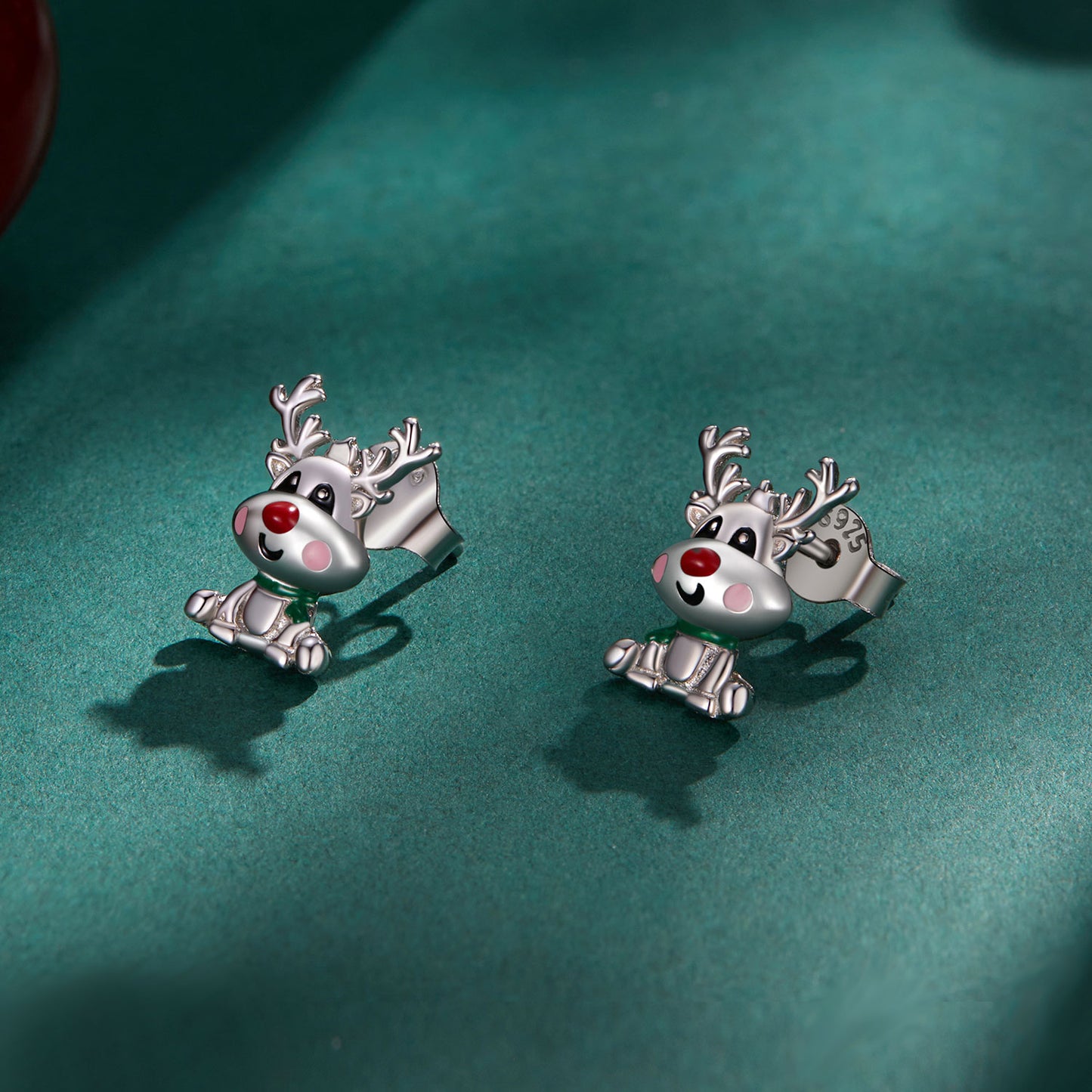 Jolly Rudolph Studs Earrings
