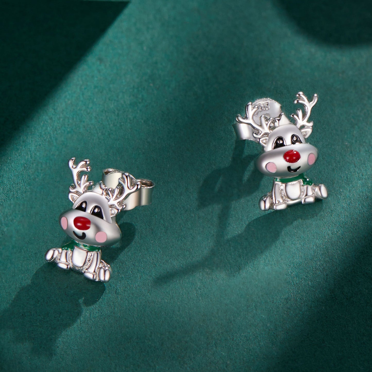 Jolly Rudolph Studs Earrings