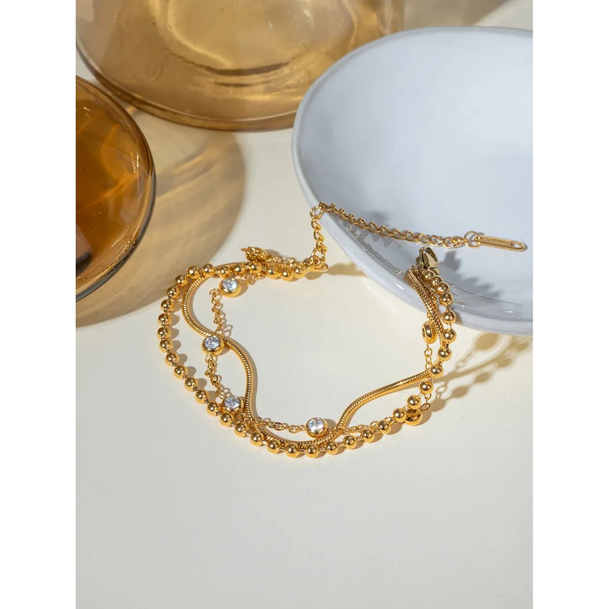 Solara Stacked Bracelet