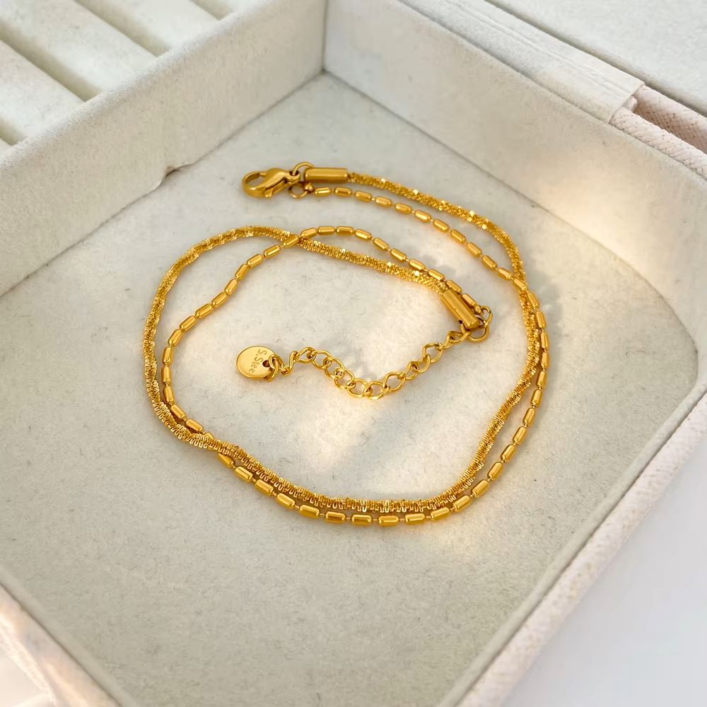 Amelia Duo Anklet