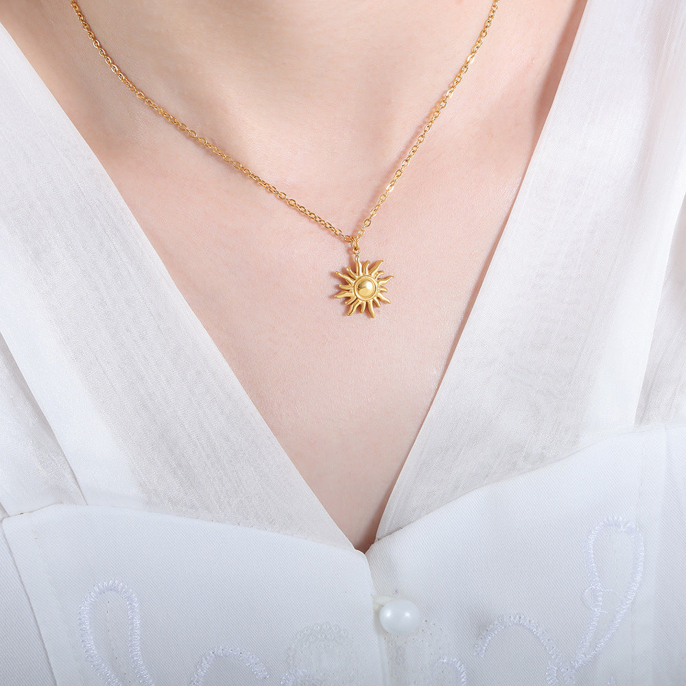 Sun Charm Necklaces