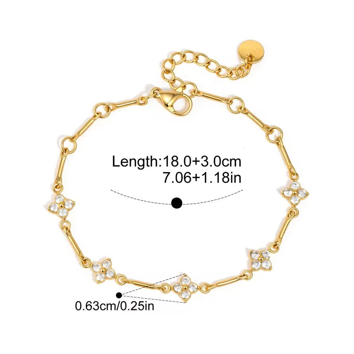Clover Link Bracelet