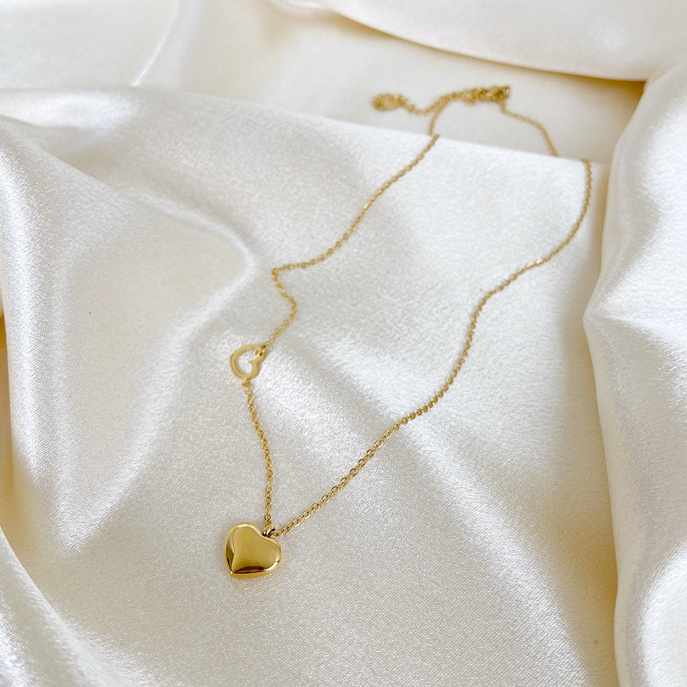 Double Heart Necklaces