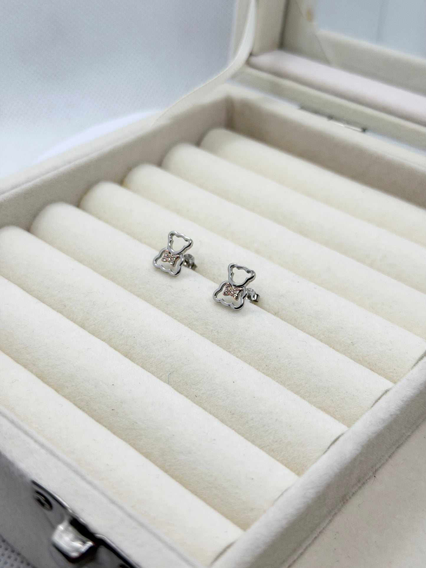 Mr. Bear Stud Earrings