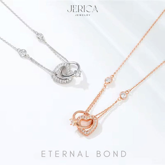 Eternal Bond Necklaces (Rose Gold/Silver)