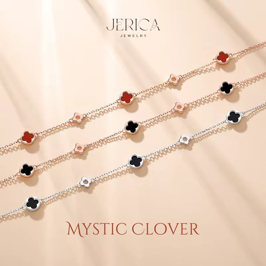 Mystic Clover Bracelets (Rose Gold/Silver)