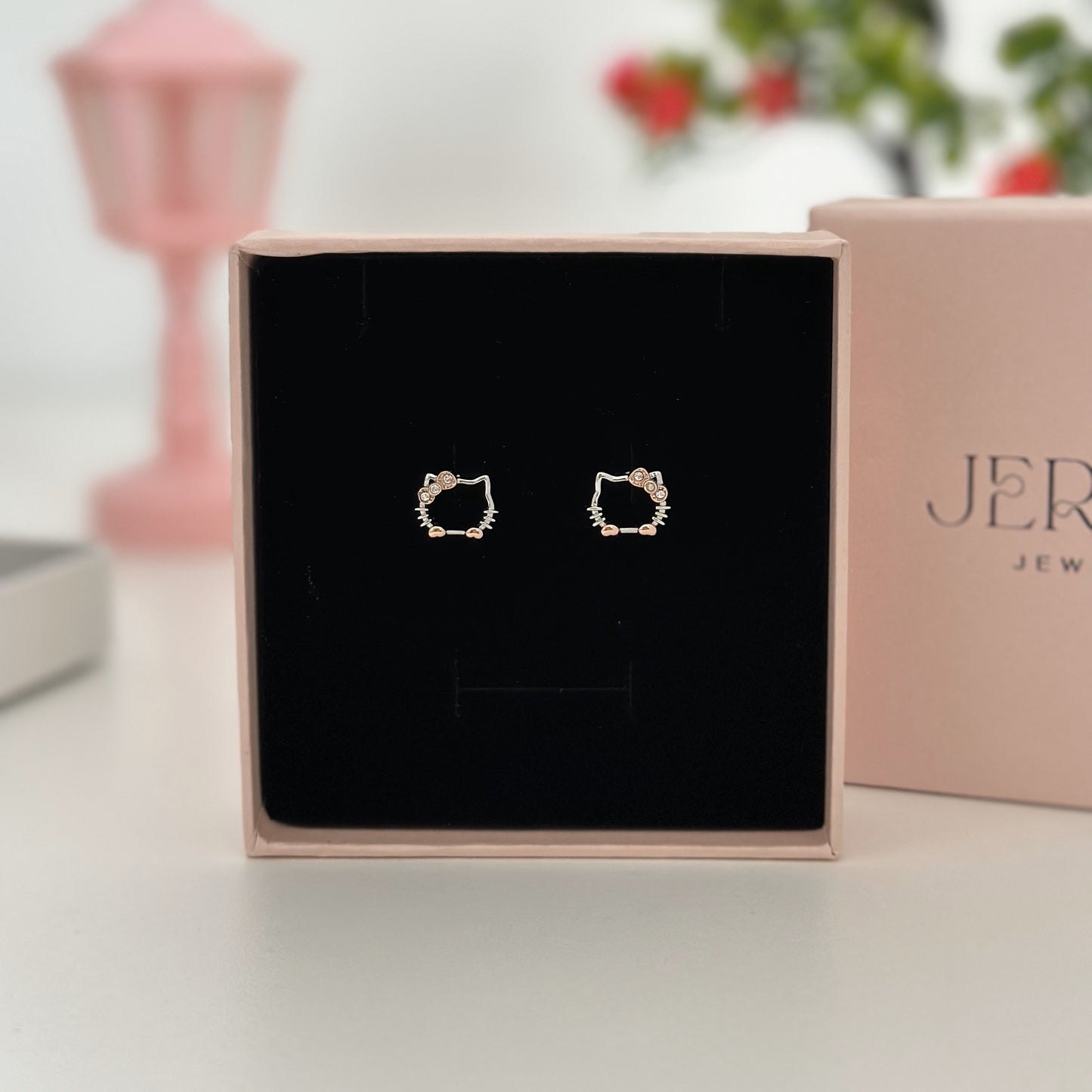 Little Kitten Stud Earrings