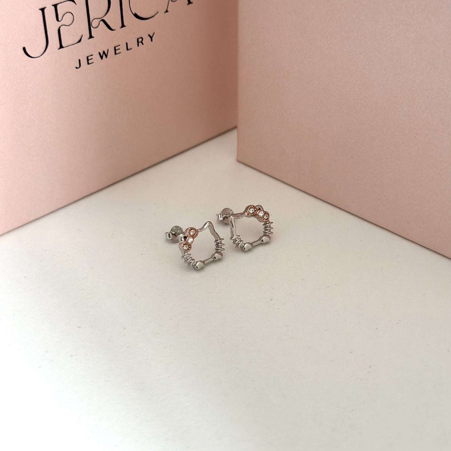 Little Kitten Stud Earrings