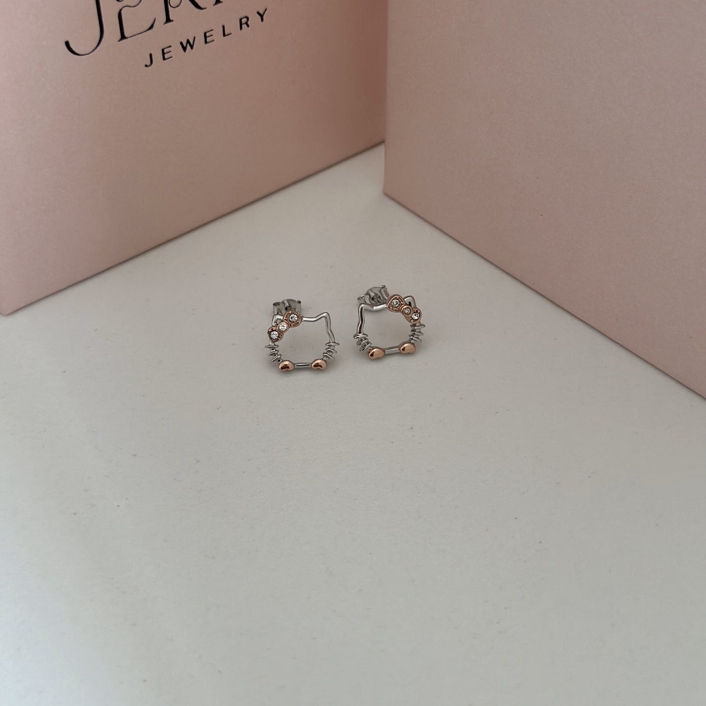 Little Kitten Stud Earrings