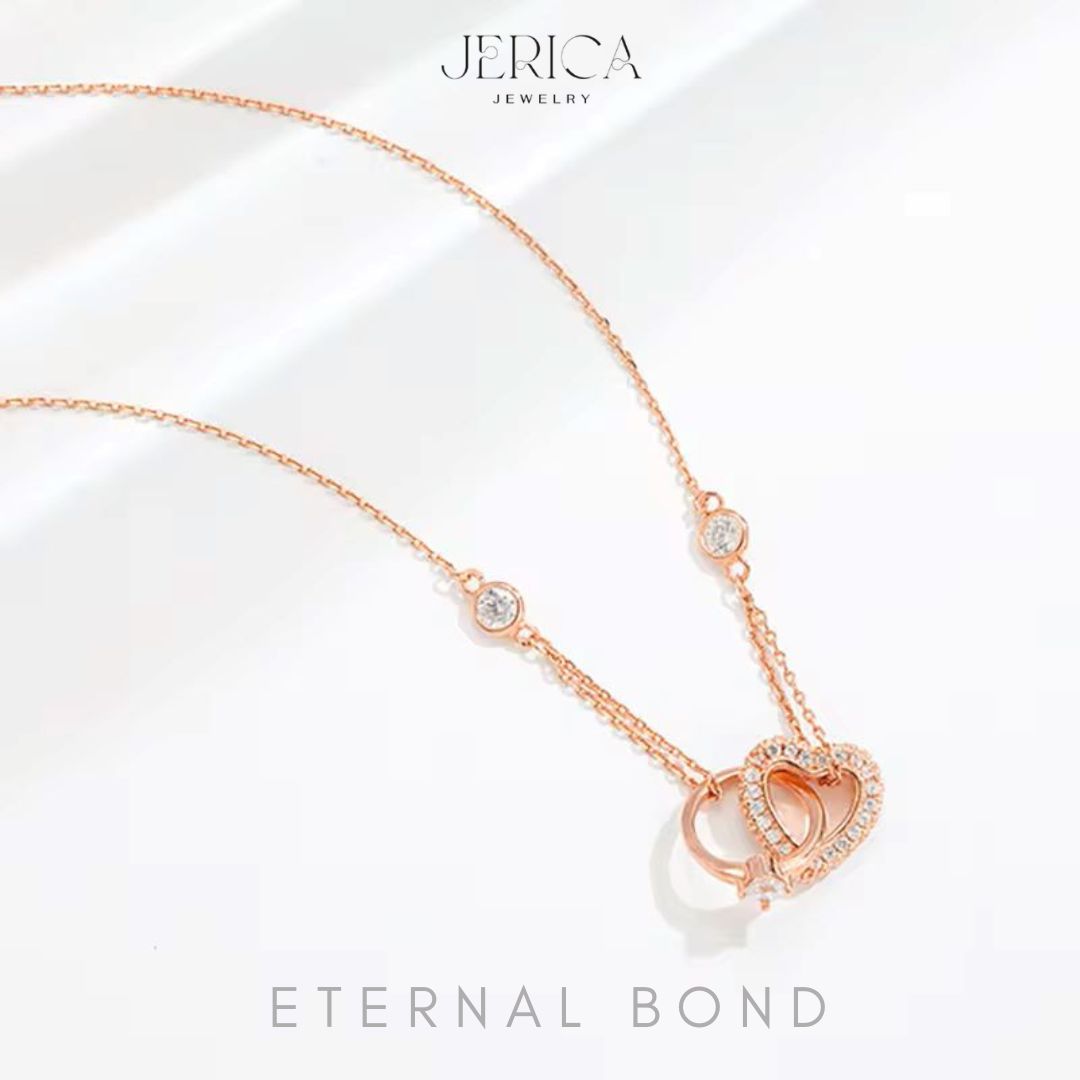 Eternal Bond Necklaces (Rose Gold/Silver)