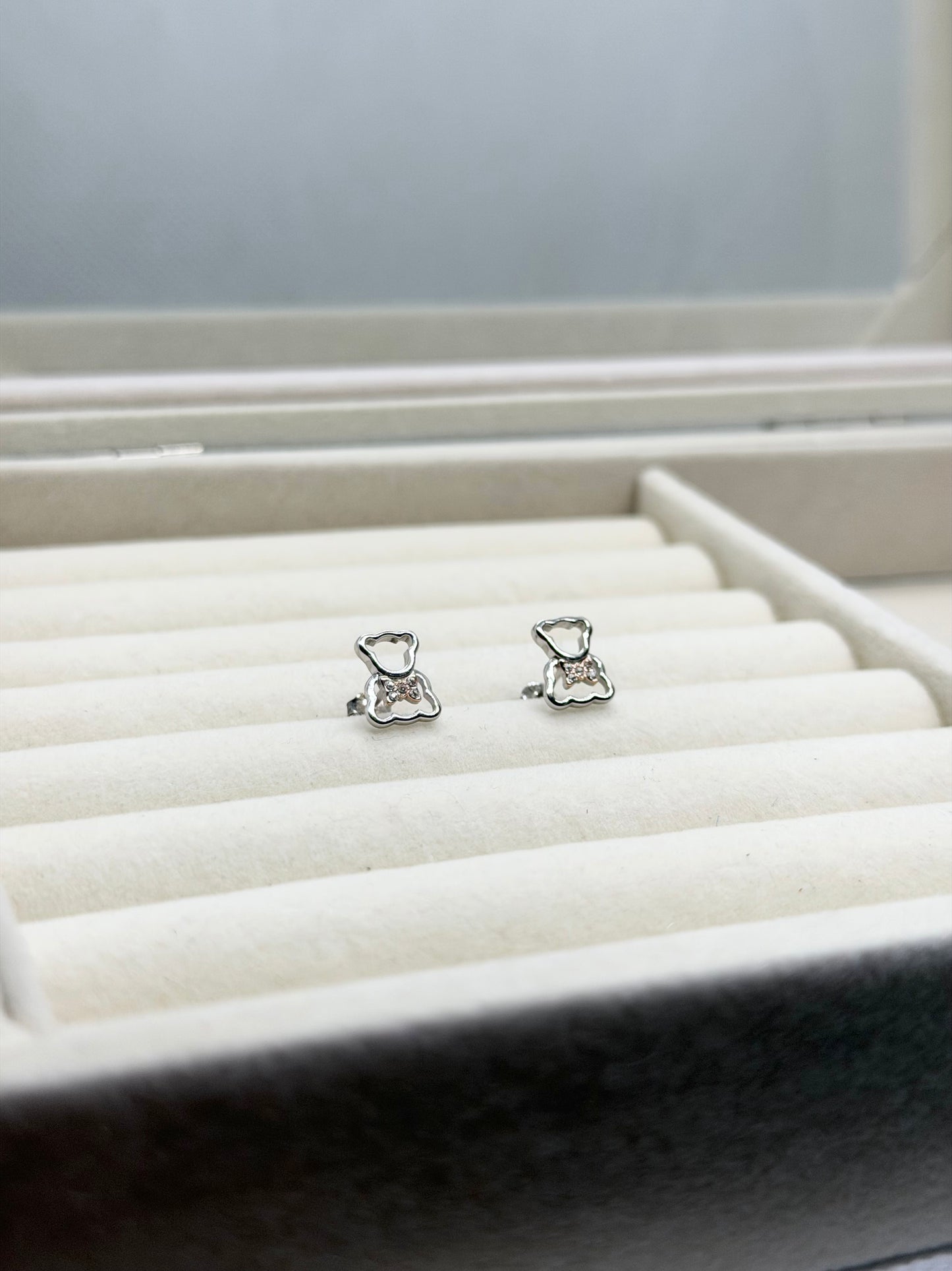 Mr. Bear Stud Earrings