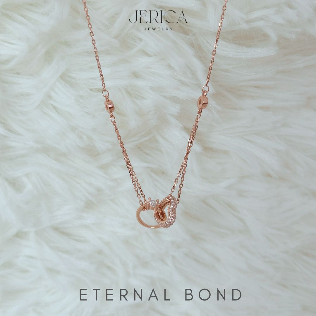 Eternal Bond Necklaces (Rose Gold/Silver)