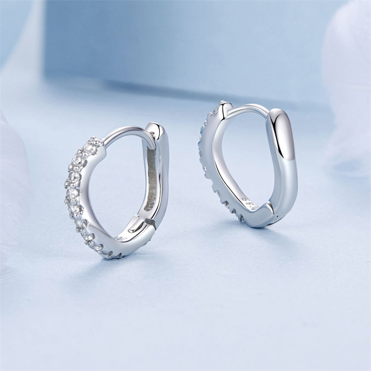 Wave Ear Buckle Earrings