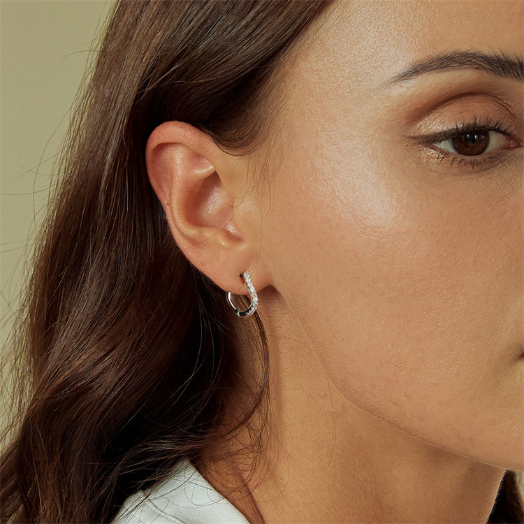 Wave Ear Buckle Earrings