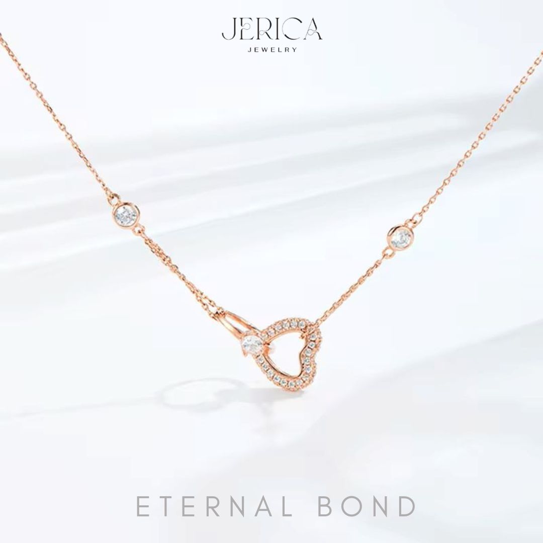 Eternal Bond Necklaces (Rose Gold/Silver)