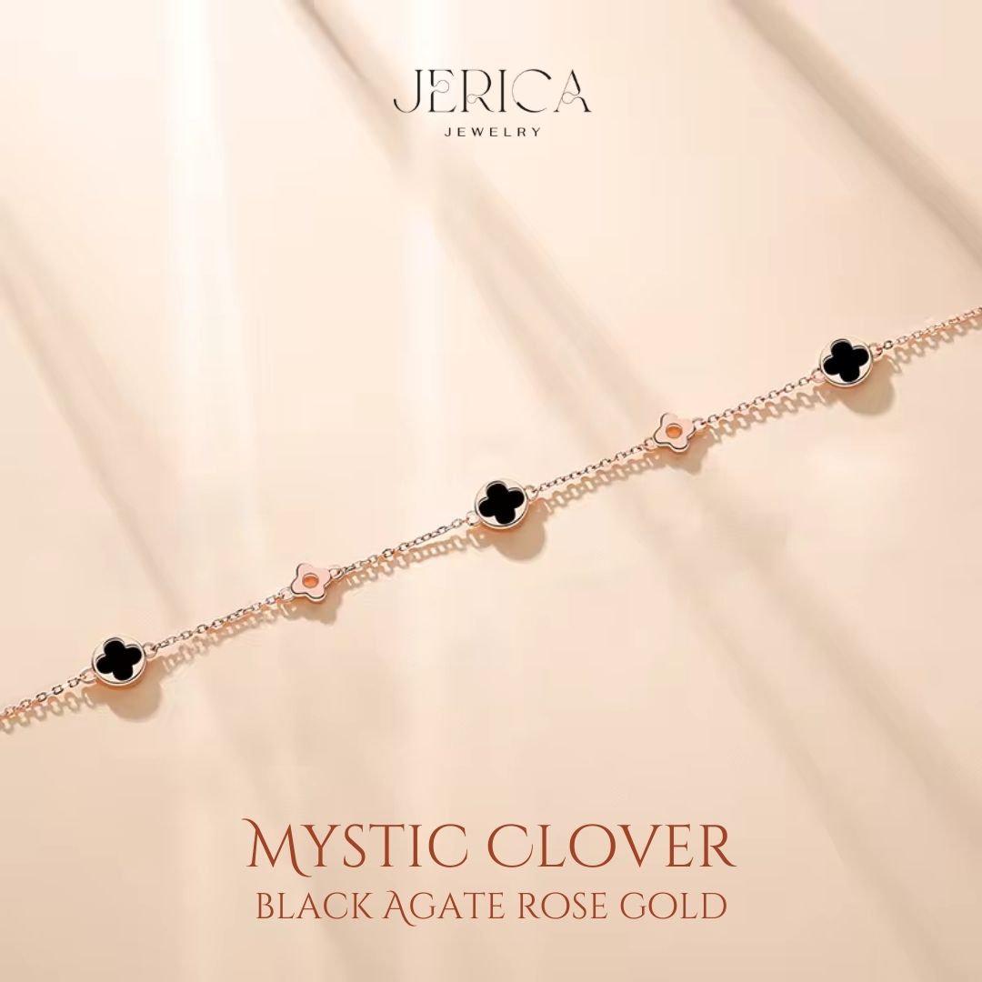 Mystic Clover Bracelets (Rose Gold/Silver)