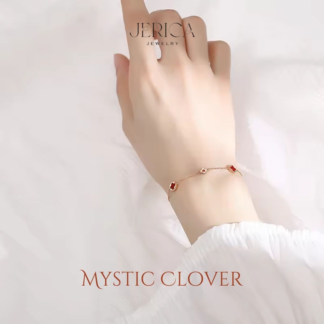 Mystic Clover Bracelets (Rose Gold/Silver)