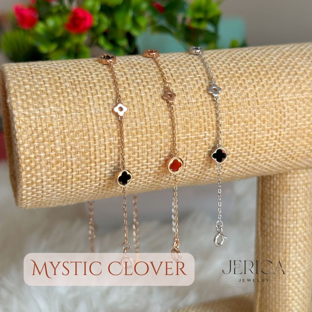 Mystic Clover Bracelets (Rose Gold/Silver)