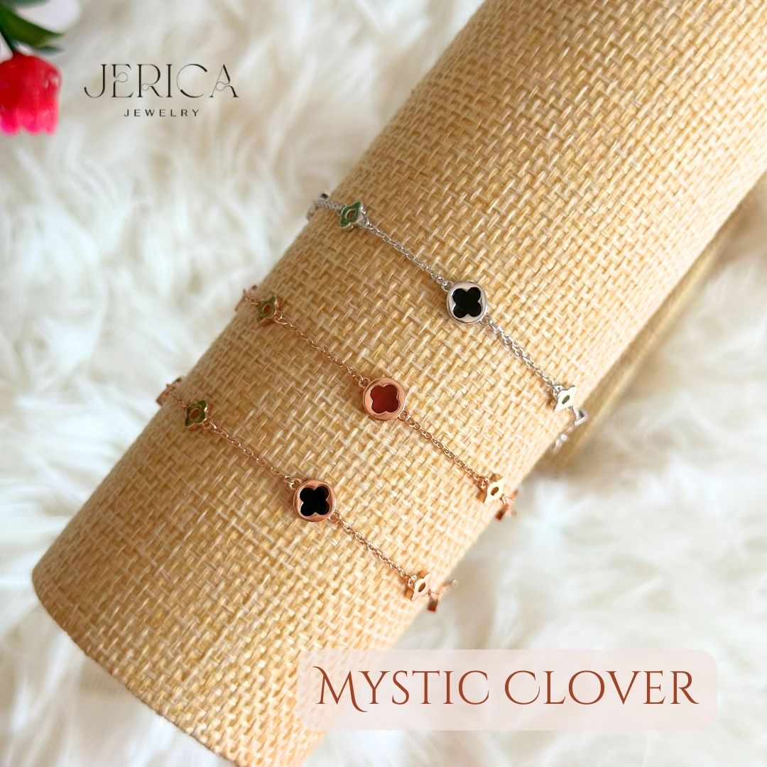 Mystic Clover Bracelets (Rose Gold/Silver)