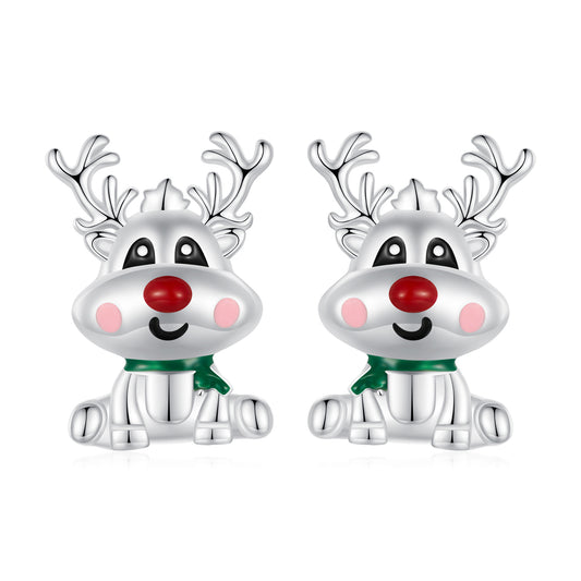 Jolly Rudolph Studs Earrings