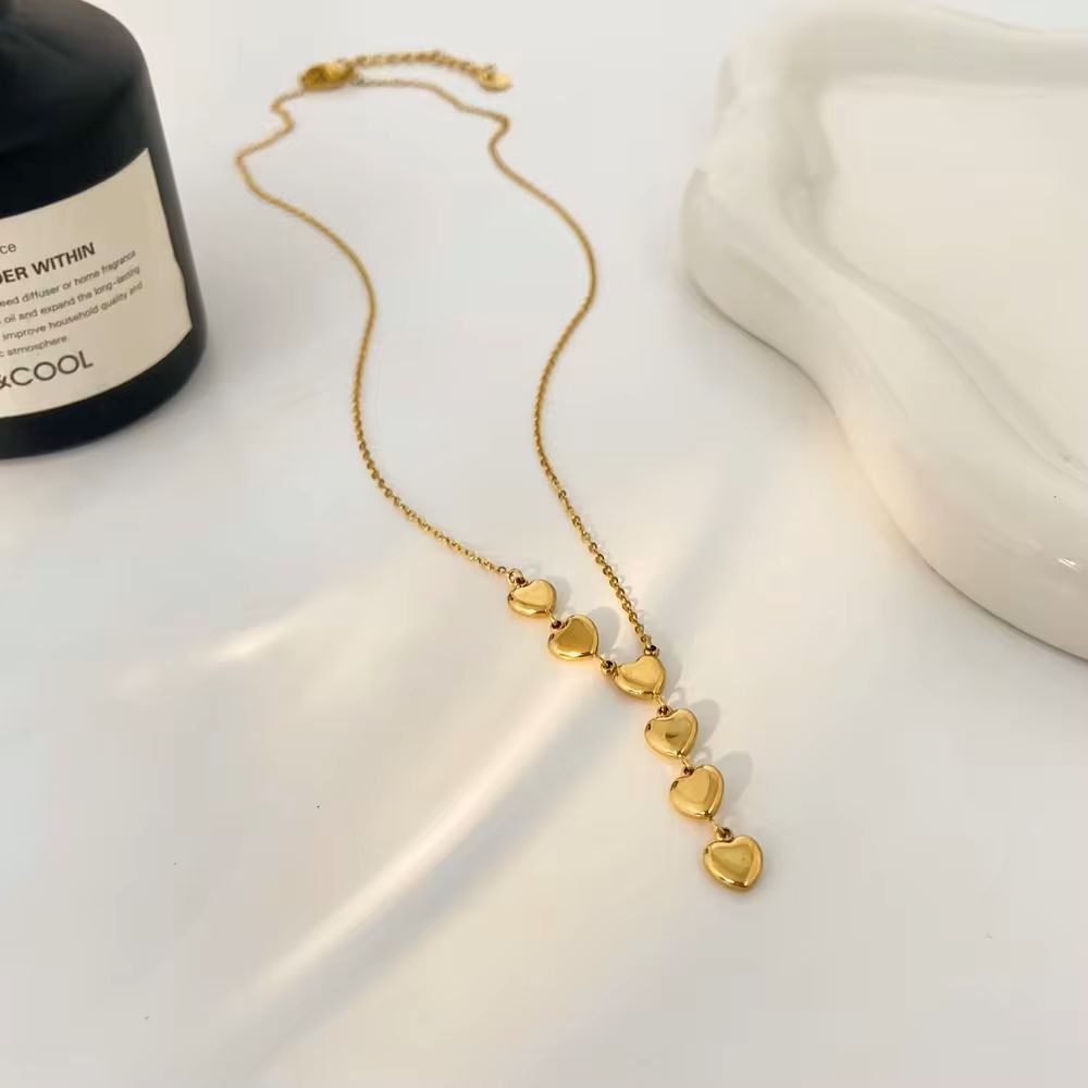 SS 18K Gold Mini Love Necklaces