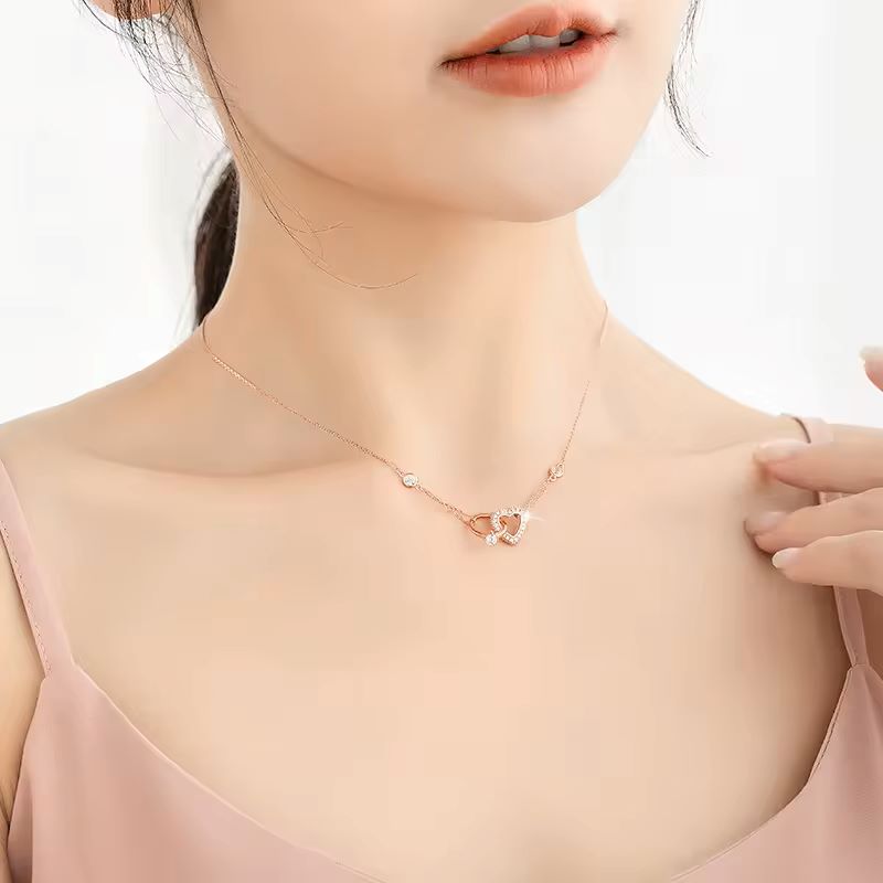 Eternal Bond Necklaces (Rose Gold/Silver)