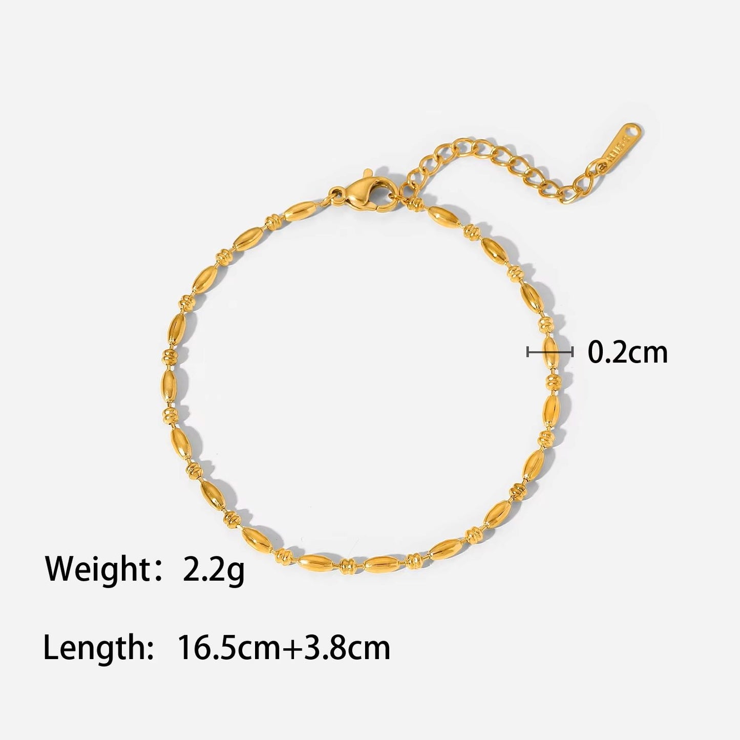 Elena Sleek Chain Bracelet