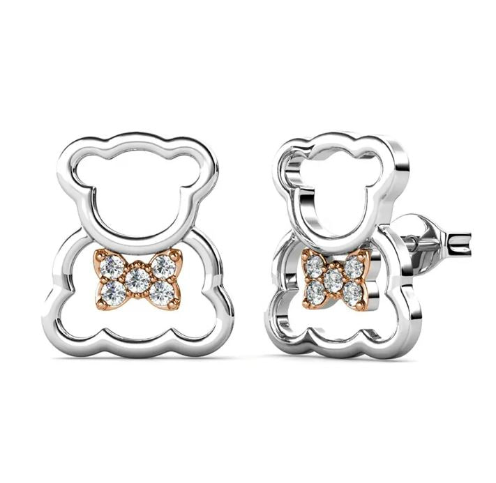 Mr. Bear Stud Earrings